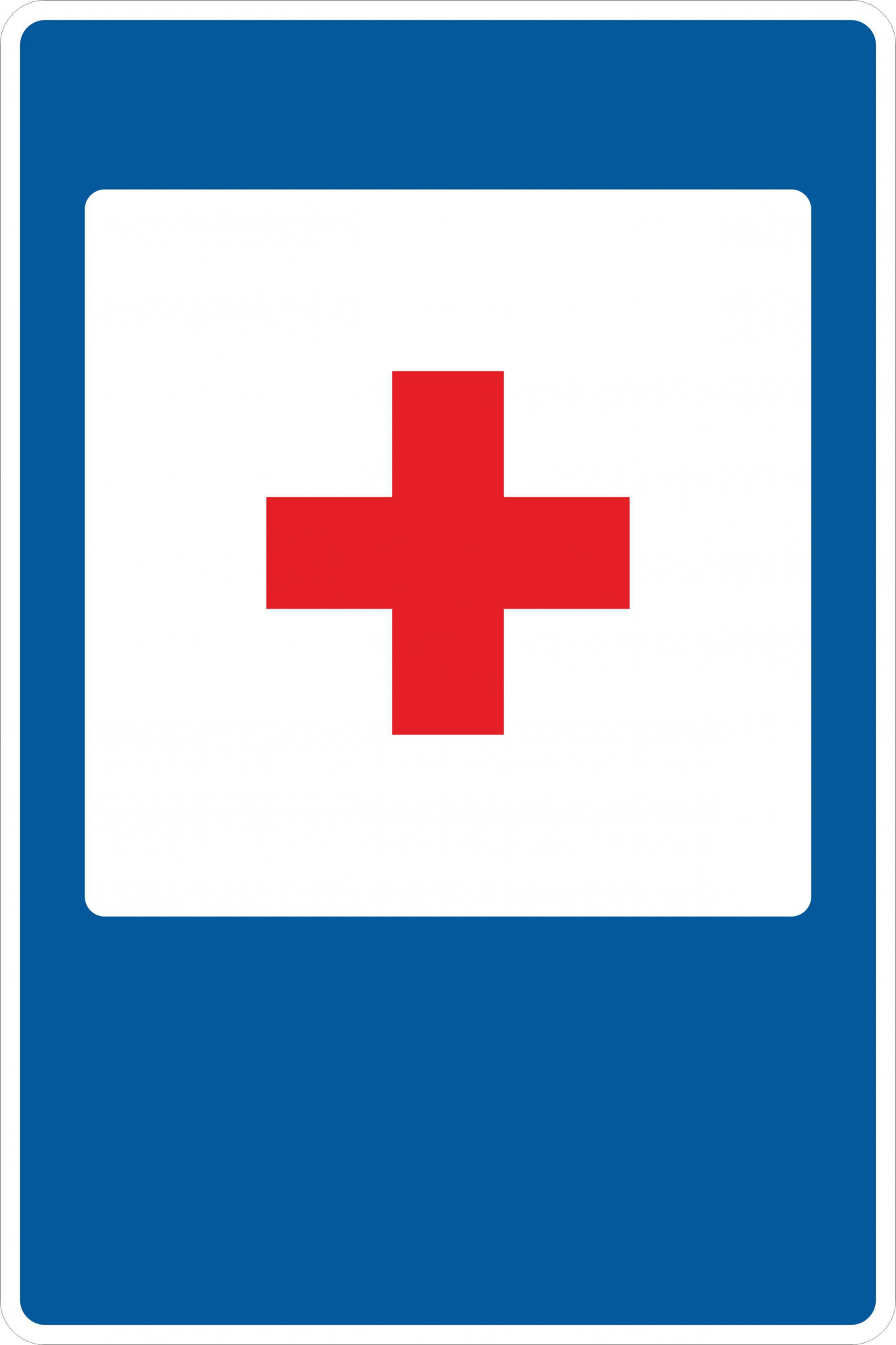 Знак дорожный 7.1 Пункт первой медицинской помощи Знак дорожный 7.1 Пункт первой медицинской помощи